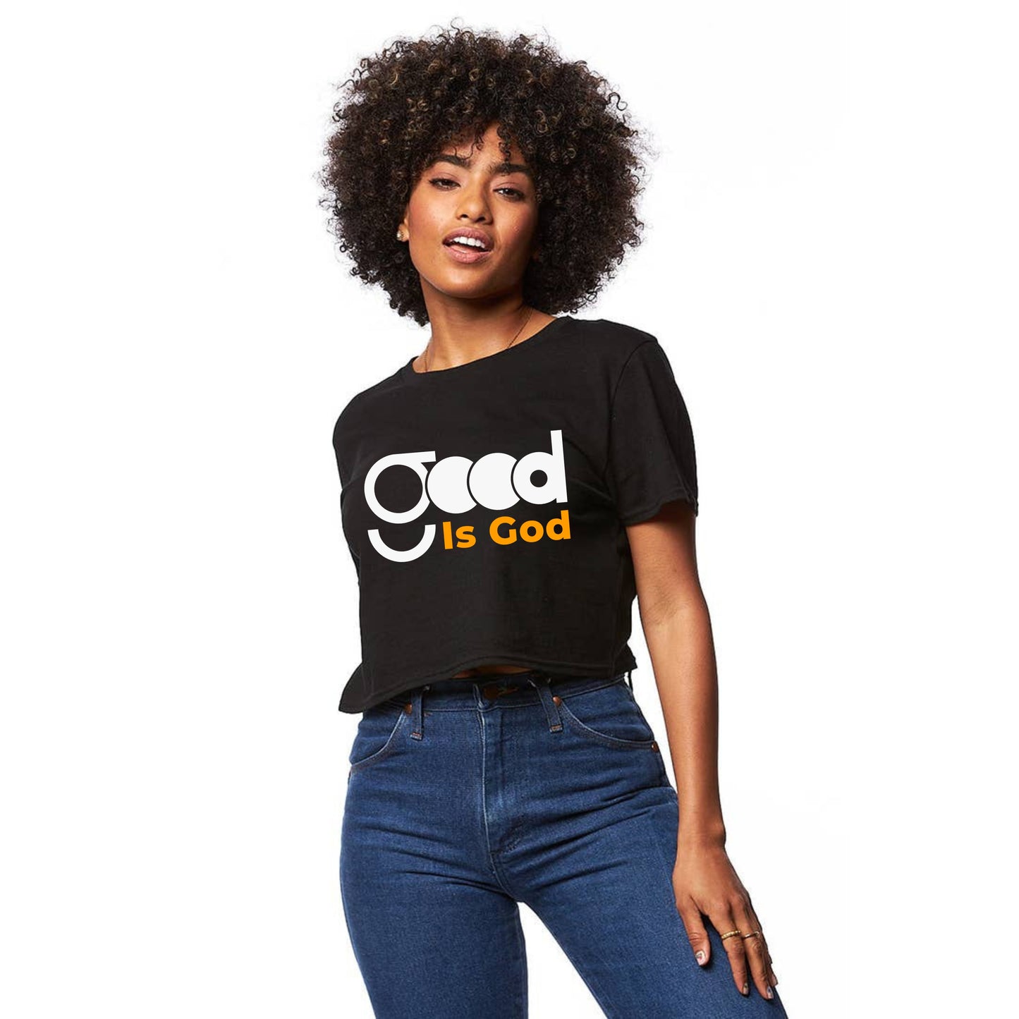 Good is God - Crop Tee