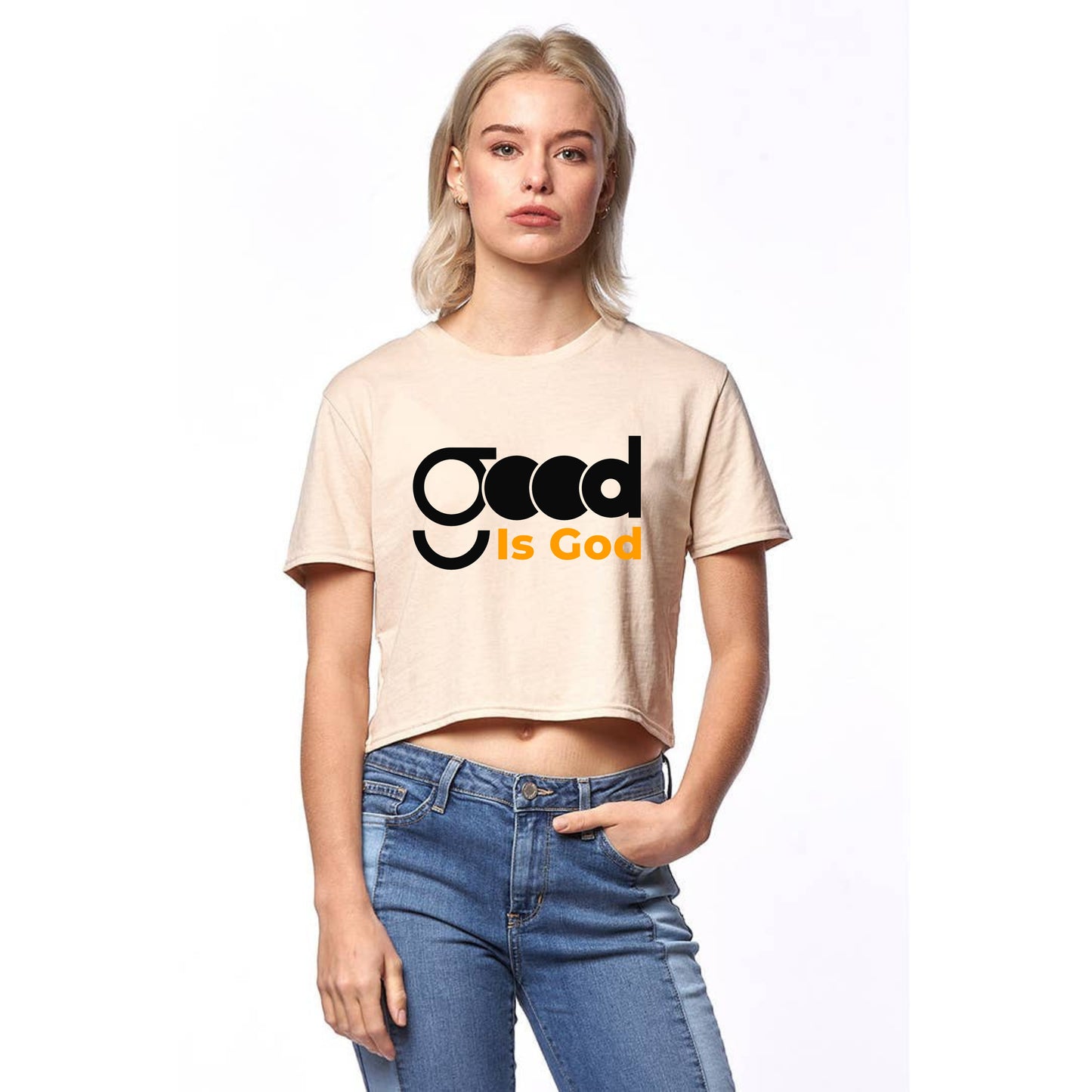 Good is God - Crop Tee