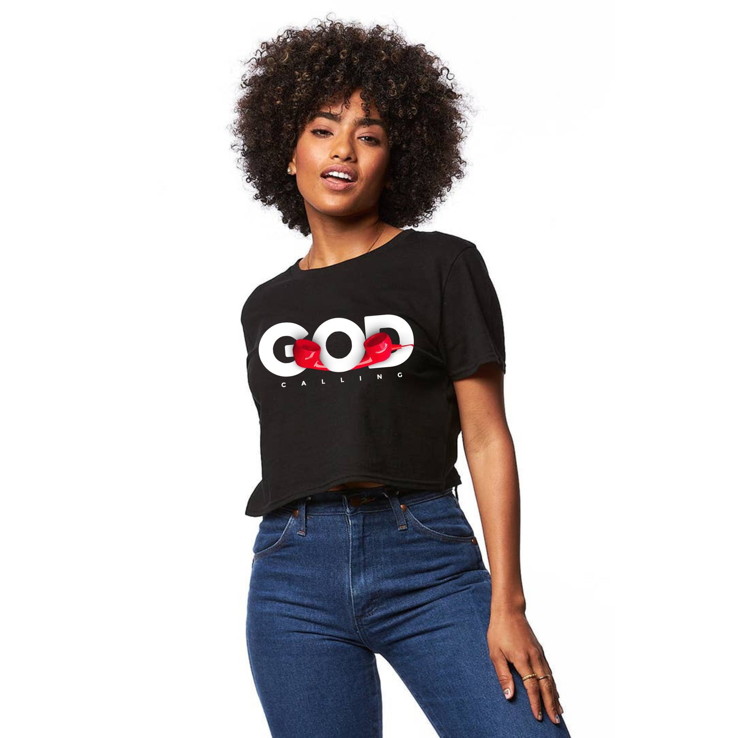 God Calling - Crop Tee