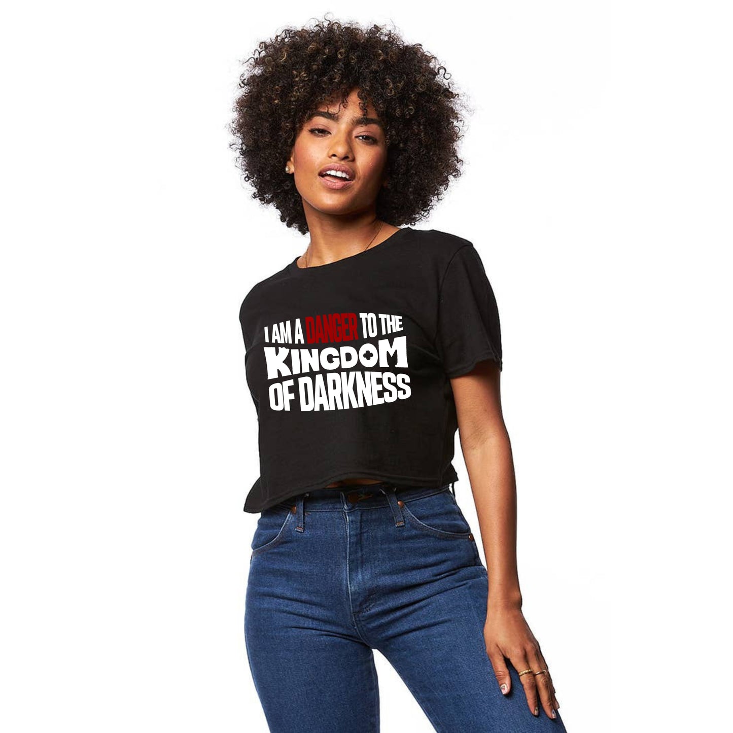 Danger - Crop Tee