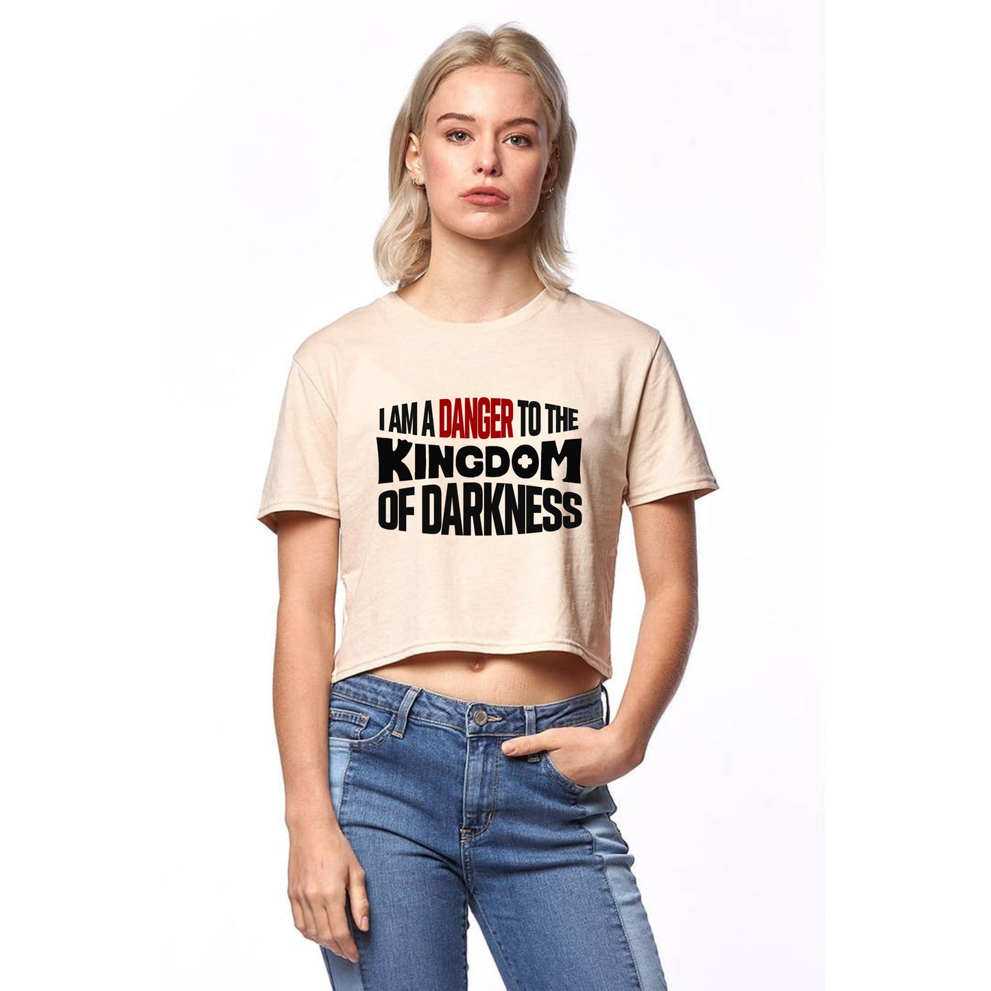 Danger - Crop Tee
