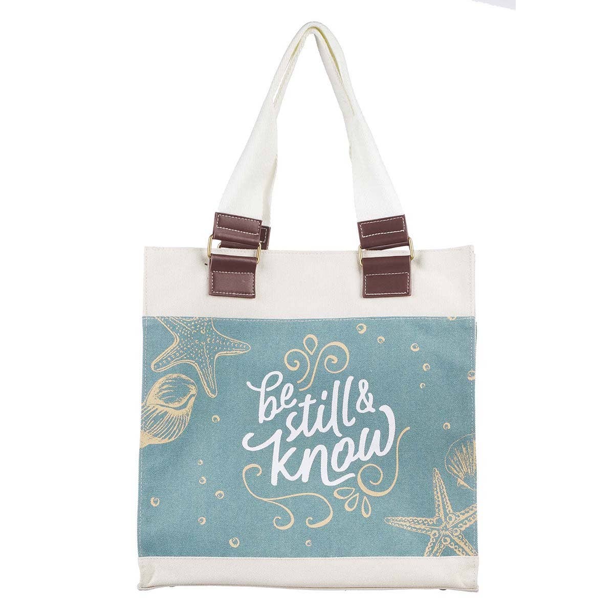Be Still Canvas Tote
