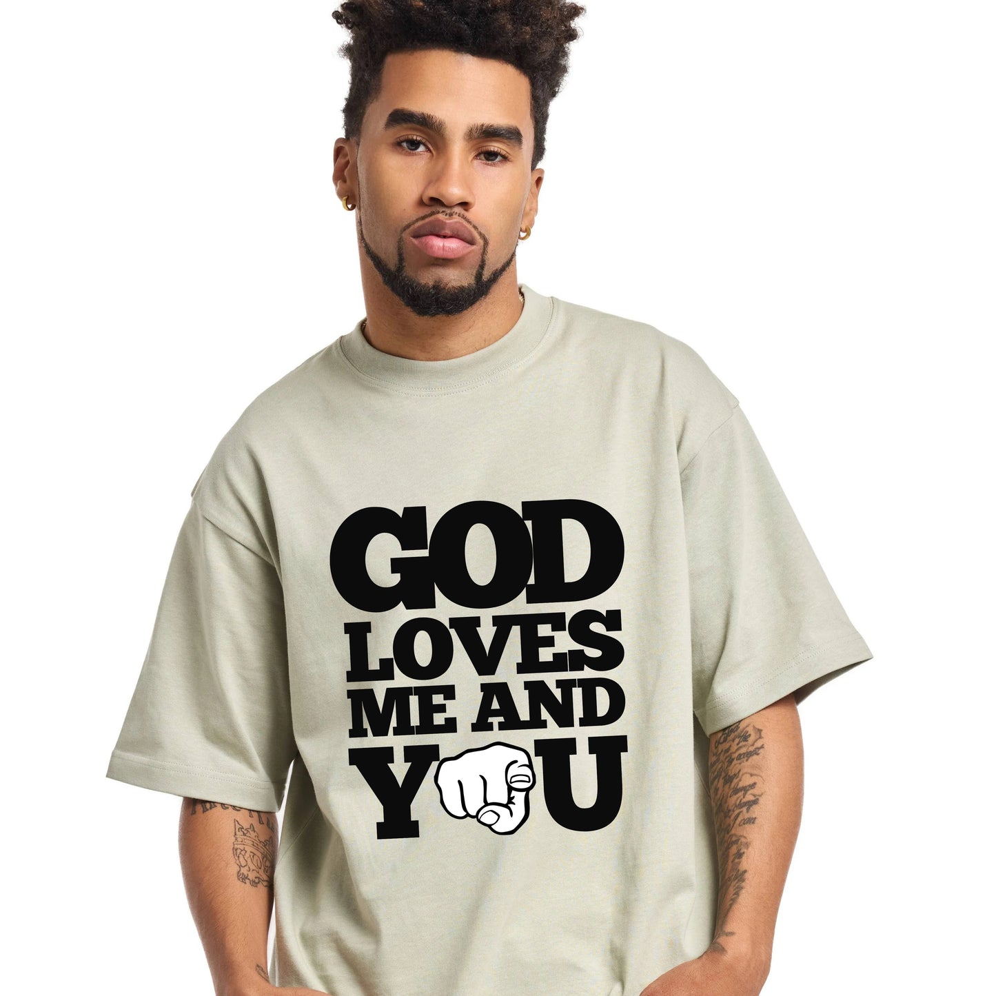 God Loves Me and You - Unisex Adult Tee