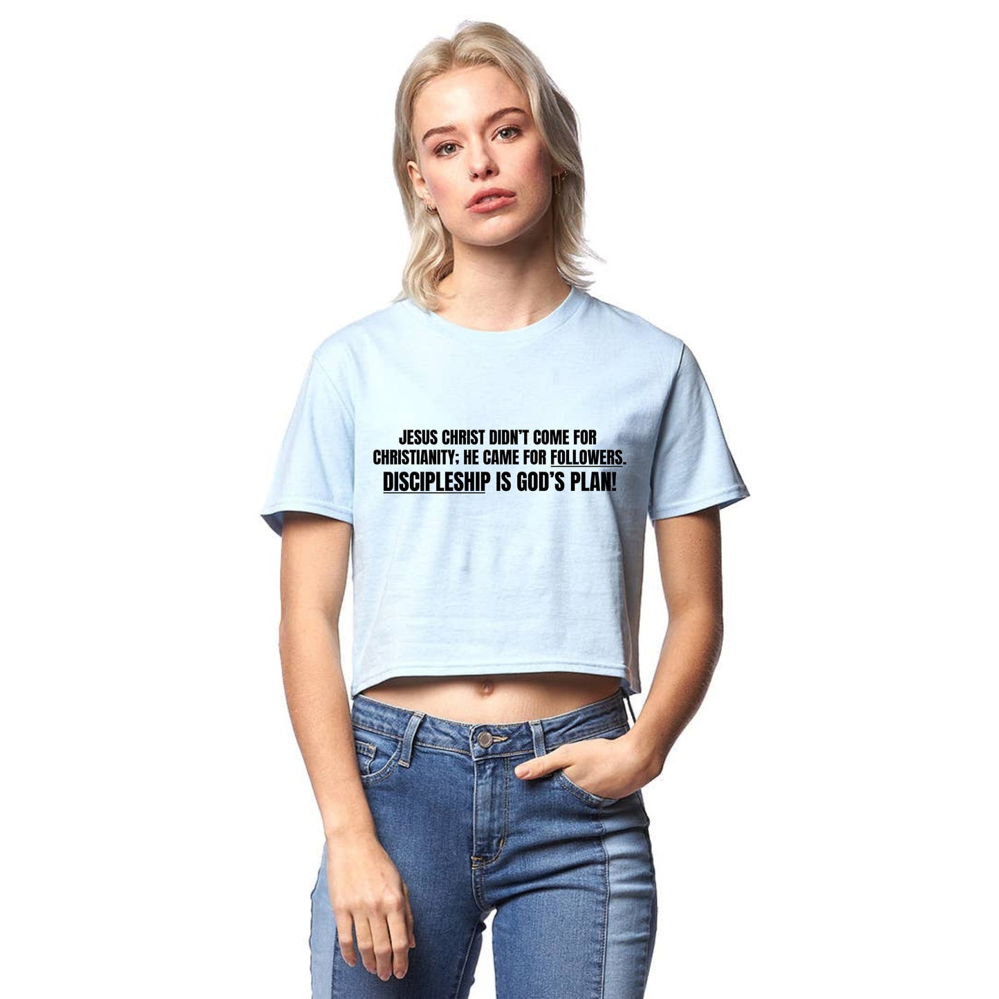 Discipleship - Crop Tee