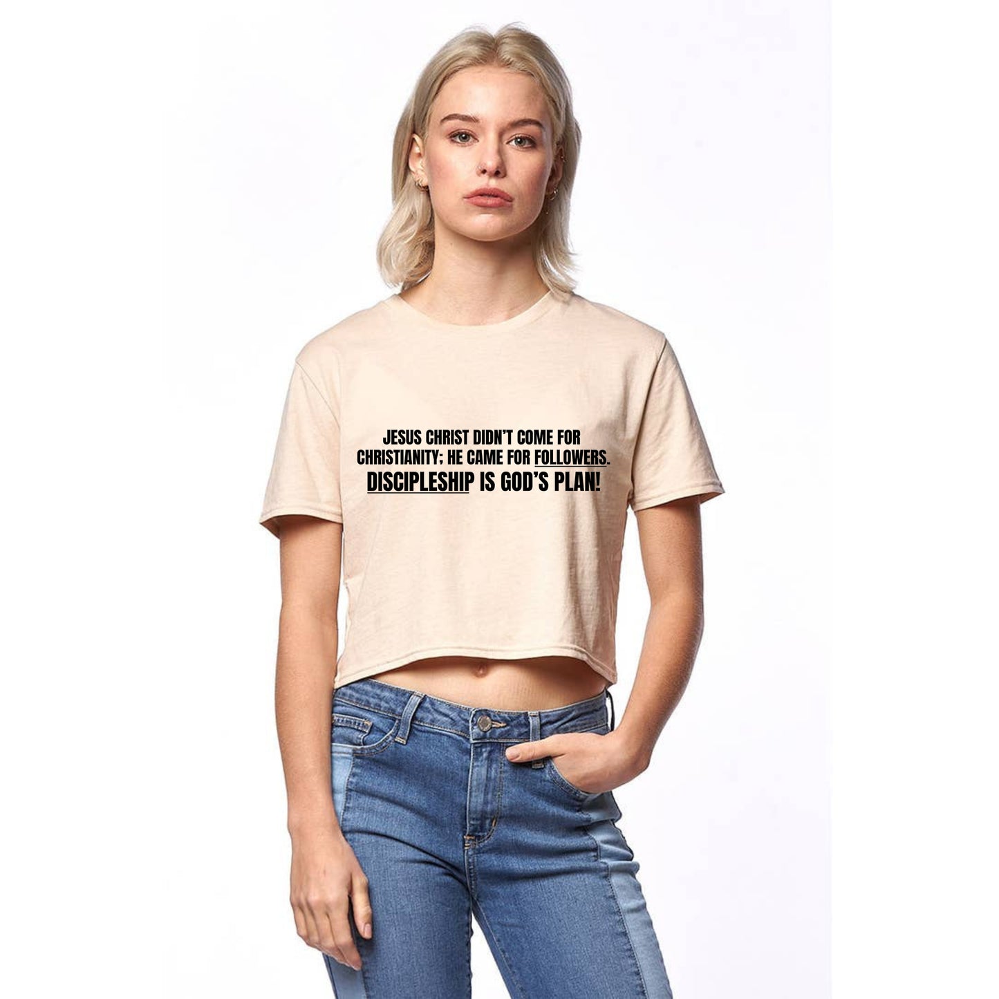 Discipleship - Crop Tee