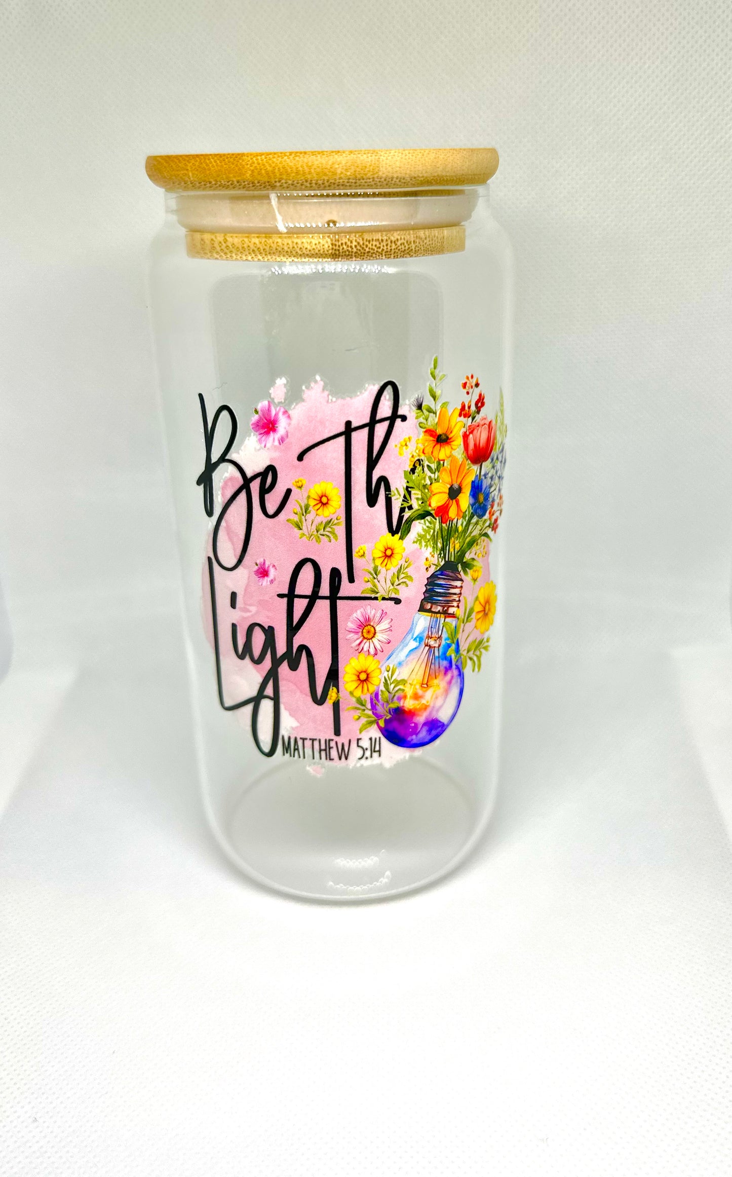 Be the Light Glass Tumbler