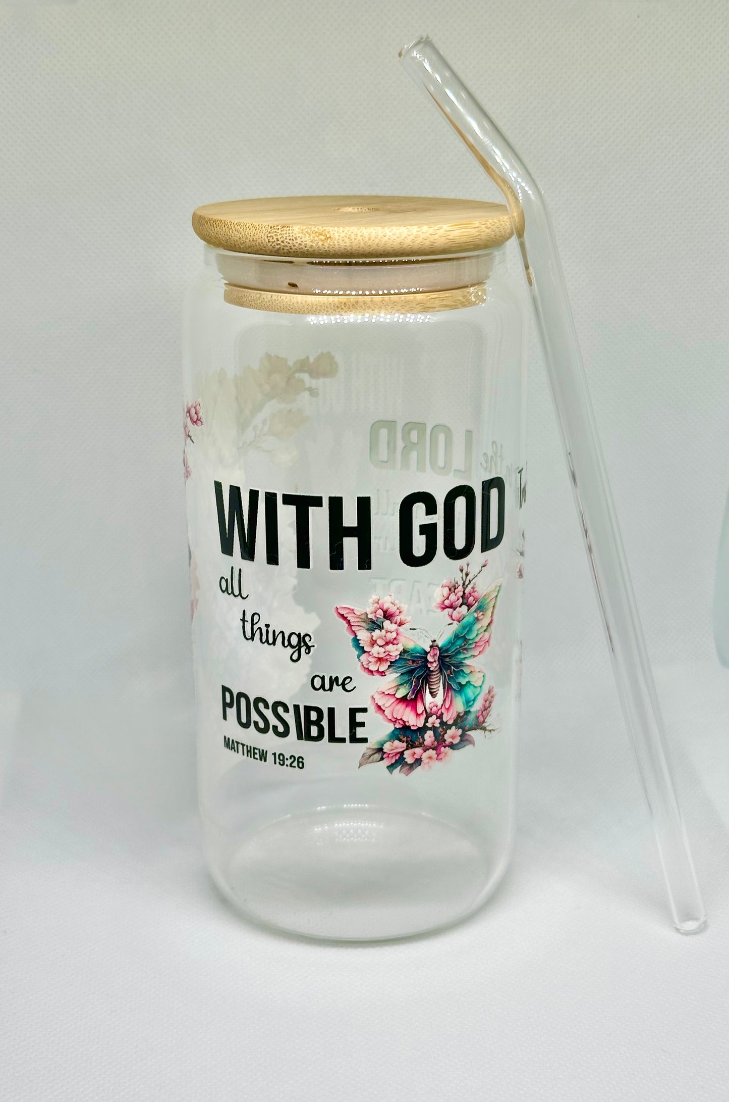 Trust in the Lord Glass Tumbler