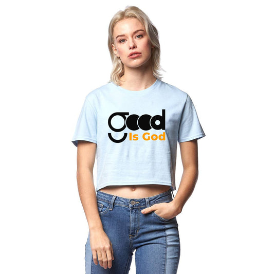 Good is God - Crop Tee