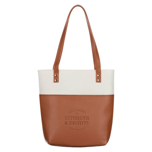 Strength and Dignity Tote Bag