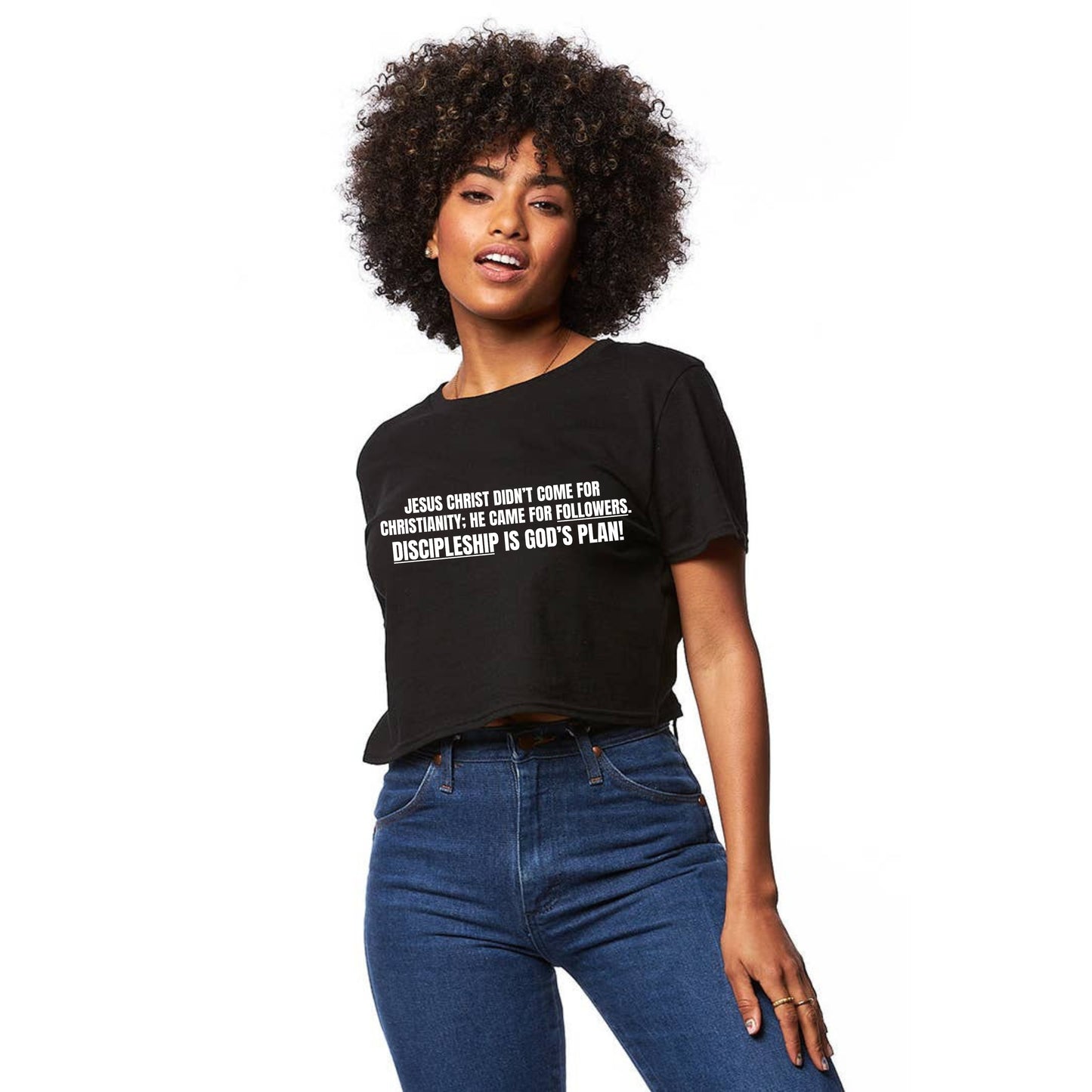 Discipleship - Crop Tee