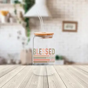 Blessed Glass Tumbler